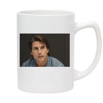 Tom Cruise 14oz White Statesman Mug