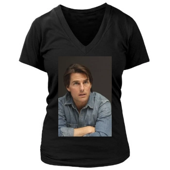 Tom Cruise Women's Deep V-Neck TShirt