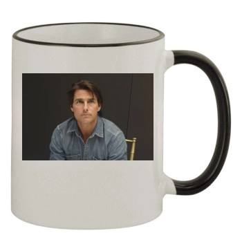 Tom Cruise 11oz Colored Rim & Handle Mug