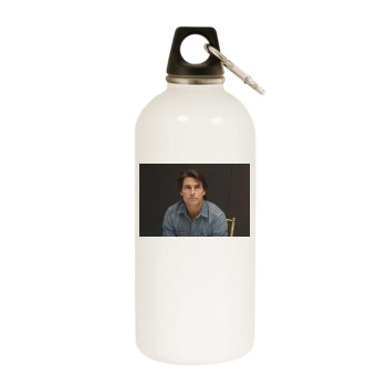 Tom Cruise White Water Bottle With Carabiner