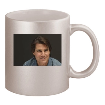 Tom Cruise 11oz Metallic Silver Mug