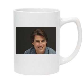 Tom Cruise 14oz White Statesman Mug