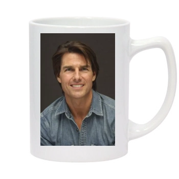 Tom Cruise 14oz White Statesman Mug