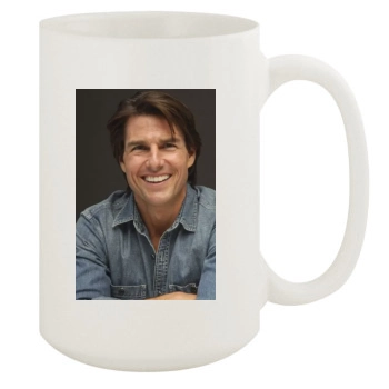 Tom Cruise 15oz White Mug