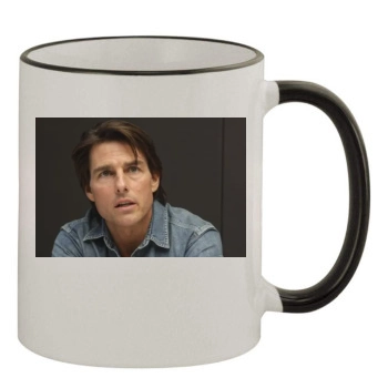 Tom Cruise 11oz Colored Rim & Handle Mug