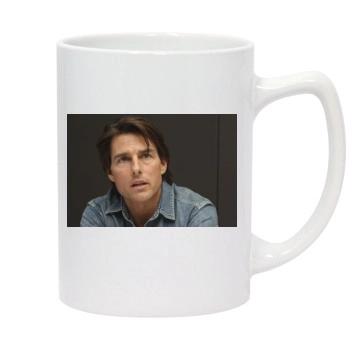 Tom Cruise 14oz White Statesman Mug