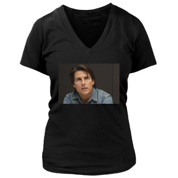 Tom Cruise Women's Deep V-Neck TShirt