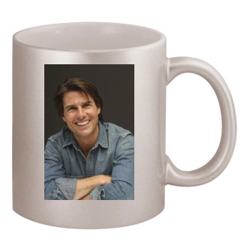 Tom Cruise 11oz Metallic Silver Mug