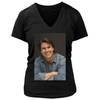 Tom Cruise Women's Deep V-Neck TShirt