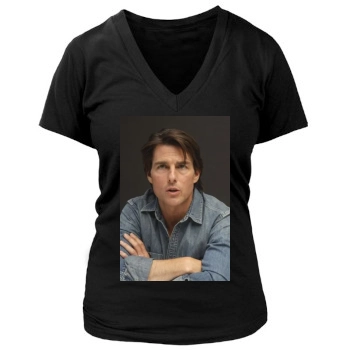 Tom Cruise Women's Deep V-Neck TShirt