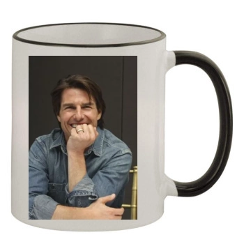 Tom Cruise 11oz Colored Rim & Handle Mug