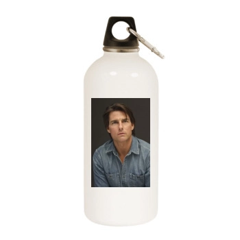 Tom Cruise White Water Bottle With Carabiner