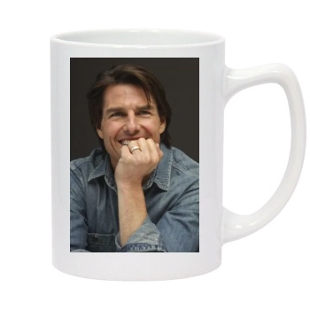 Tom Cruise 14oz White Statesman Mug