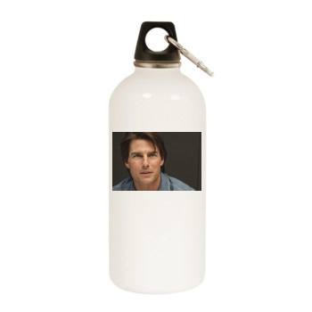 Tom Cruise White Water Bottle With Carabiner