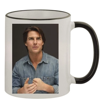 Tom Cruise 11oz Colored Rim & Handle Mug