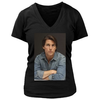 Tom Cruise Women's Deep V-Neck TShirt