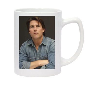 Tom Cruise 14oz White Statesman Mug