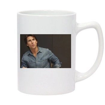 Tom Cruise 14oz White Statesman Mug