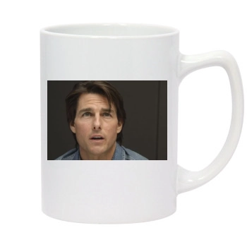 Tom Cruise 14oz White Statesman Mug