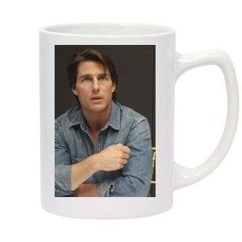 Tom Cruise 14oz White Statesman Mug