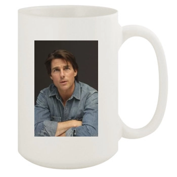 Tom Cruise 15oz White Mug