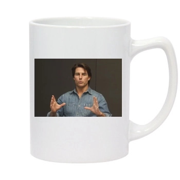 Tom Cruise 14oz White Statesman Mug