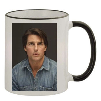 Tom Cruise 11oz Colored Rim & Handle Mug