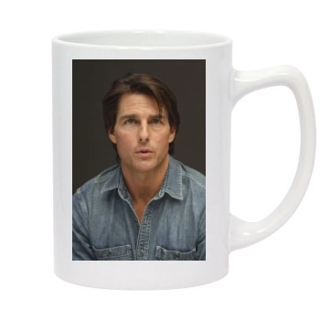 Tom Cruise 14oz White Statesman Mug