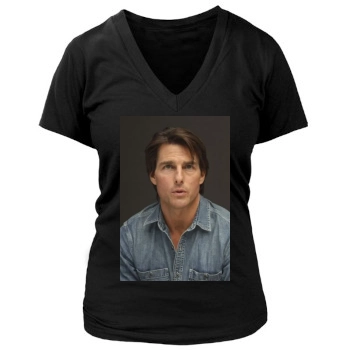 Tom Cruise Women's Deep V-Neck TShirt