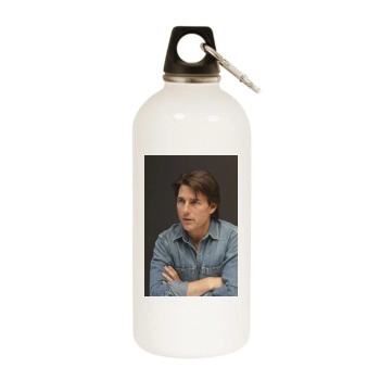 Tom Cruise White Water Bottle With Carabiner