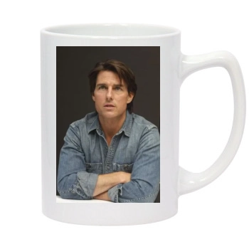 Tom Cruise 14oz White Statesman Mug