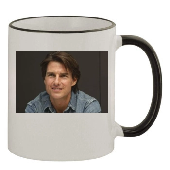 Tom Cruise 11oz Colored Rim & Handle Mug