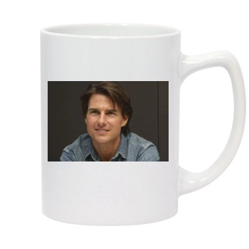 Tom Cruise 14oz White Statesman Mug