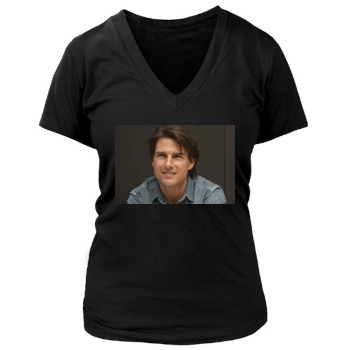 Tom Cruise Women's Deep V-Neck TShirt