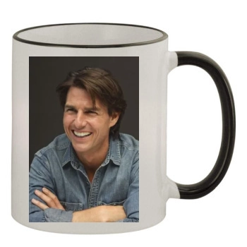 Tom Cruise 11oz Colored Rim & Handle Mug