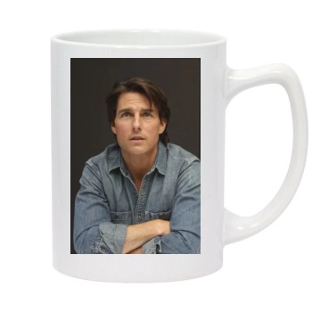 Tom Cruise 14oz White Statesman Mug