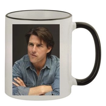 Tom Cruise 11oz Colored Rim & Handle Mug