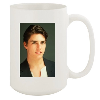 Tom Cruise 15oz White Mug