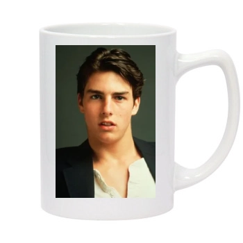 Tom Cruise 14oz White Statesman Mug