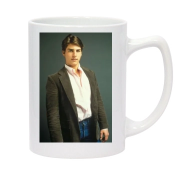 Tom Cruise 14oz White Statesman Mug