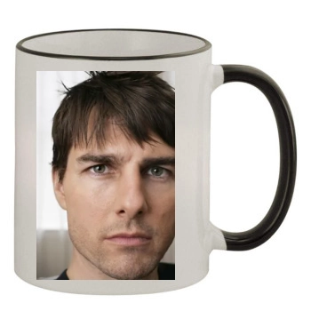 Tom Cruise 11oz Colored Rim & Handle Mug