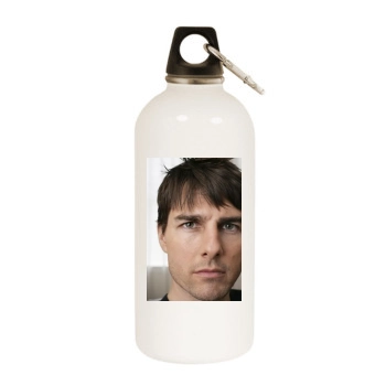 Tom Cruise White Water Bottle With Carabiner