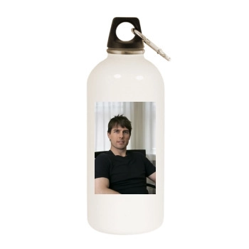 Tom Cruise White Water Bottle With Carabiner