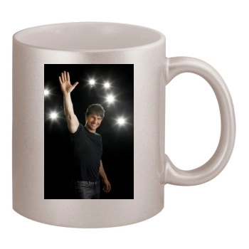 Tom Cruise 11oz Metallic Silver Mug