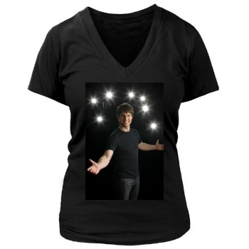 Tom Cruise Women's Deep V-Neck TShirt