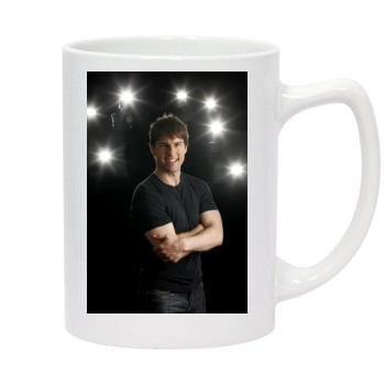 Tom Cruise 14oz White Statesman Mug