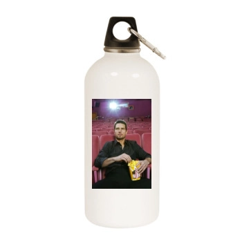 Tom Cruise White Water Bottle With Carabiner