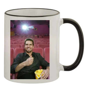 Tom Cruise 11oz Colored Rim & Handle Mug