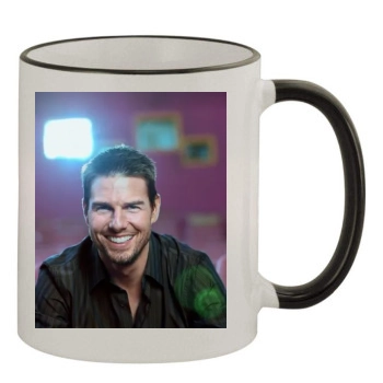 Tom Cruise 11oz Colored Rim & Handle Mug