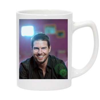 Tom Cruise 14oz White Statesman Mug